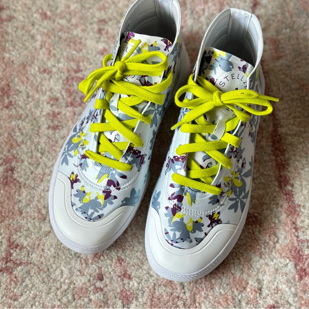 Like New Adidas Stella McCartney High Tops Sz 8